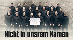 ♫ Nicht in unserem Namen ♫ von Vätern und Söhnen aus Süddeutschland